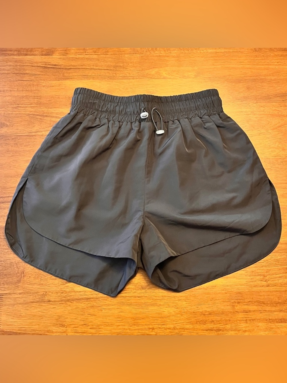 Sisters & Seekers Coach Athletic Running Shorts - Black/Gray